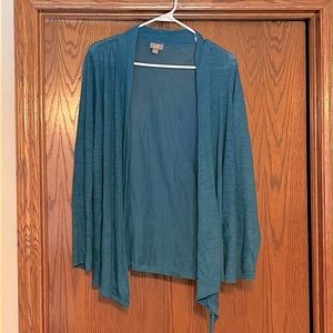 J. Jill Linen Size Medium Cardigan 100% Linen